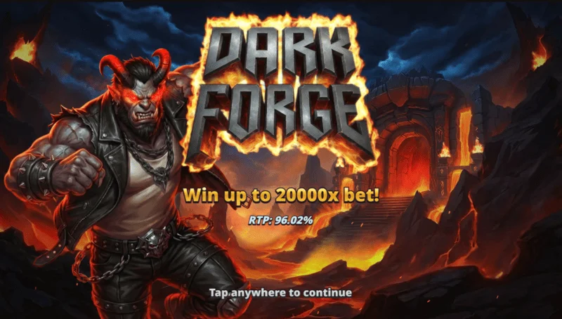 Dark Forge - একটি নরকের কামারশালার থিম-সহ স্টার্টআপ মেনু